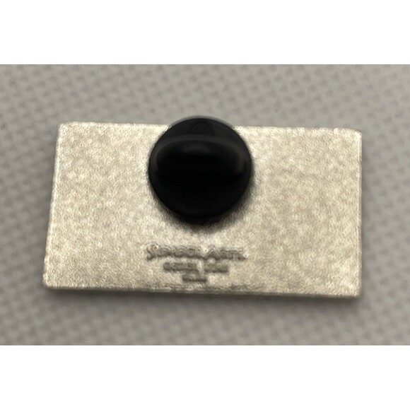 Lapel Pin AMERICAN FLAG RED LINE FIRE DEPARTMENT by Symbol Arts - Picture 3 of 3